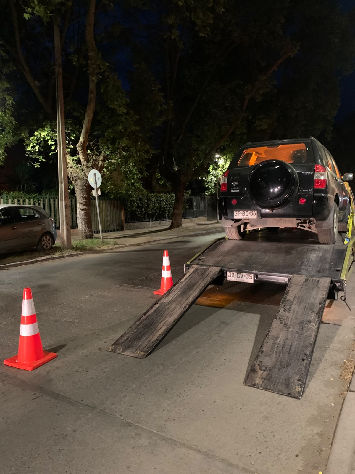 Grúa Vialtek, servicio 6